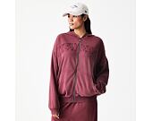Pullover New Era - Branded Washed Full-Zip Hoody - Burgundy