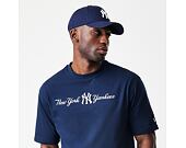 T-Shirt New Era - MLB Graphic Oversized Tee - NY Yankees - Navy