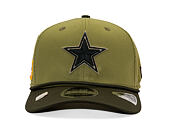 Kappe New Era - NFL25 "Salute to Service" - 9SEVENTY Stretch-Snap - Dallas Cowboys 