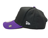 Kappe New Era - NFL Charcoal Drop 9FORTY A-Frame - Minnesota Vikings - Steel Clouds / Purple