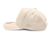 Kappe New Era - MLB Tonal Icon 9FORTY A-Frame - LA Dodgers - Stone