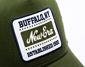 Kappe New Era - Branded Patch Trucker 9FORTY Trucker - Rifle Green