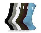 Socken New Era - Flag Crew Socks 6pk - Multi Color