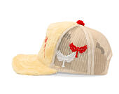 Kappe Reflection Luxury Fuzzy Trucker Crispy Color