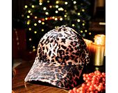 Damen Kappe New Era - MLB Womens Leo Velour 9FORTY - NY Yankees - Brown / Cream