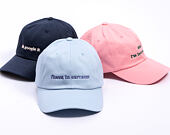 Kappe 8by8 - Dadcap - "fluent in sarcasm" - Baby Blue/Lavender