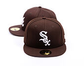Kappe New Era - MLB Seasonal 59FIFTY - Chicago White Sox - Burnt Wood - Brown