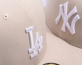 Kappe New Era - MLB Seasonal 59FIFTY - LA Dodgers - Stone