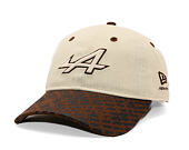 Kappe New Era - F1 Heritage 9TWENTY - Alpine Racing - Chrome White