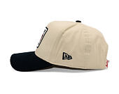 Kappe New Era - Branded Suede Patch 9FORTY A-Frame - Cream