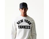 Pullover New Era - MLB Graphic Oversized Crewneck - NY Yankees - Heather Grey