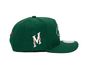 Kappe Mitchell & Ness - Minnesota Wild - Double Clutch Pro Snapback - Green
