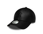 Damen Kappe New Era - MLB PU Leather 9FORTY - NY Yankees - Black
