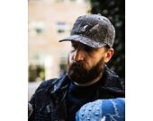 Kappe Kangol - TRENDS PACK - Denim Mashup Baseball - Black Trompe L'Oeil
