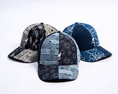 Kappe Kangol - TRENDS PACK - Denim Mashup Baseball - Blue Picnic