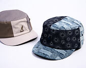 Kappe Kangol - TRENDS PACK - Denim Mashup Army Cap - Blue Picnic