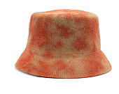 Hut Kangol - Tie Dye Knit Bucket - Coral Flame/Natural