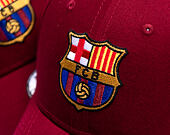 Kappe New Era - Core Logo 9FORTY - Barcelona FC - Cardinal