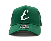 Kappe New Era - Core Logo 9FORTY A-Frame Trucker - Prague Eagles - Green