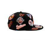 Kappe New Era - MLB All Over Logo 59FIFTY - Baltimore Orioles - Team Color