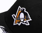 Kappe New Era - NHL Core Mesh 9SEVENTY Stretch-Snap - Pittsburgh Penguins - Team Color