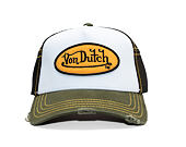Kappe Von Dutch - Trucker - Classic Logo Olive/White