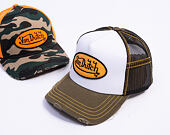Kappe Von Dutch - Trucker - Classic Logo Olive/White