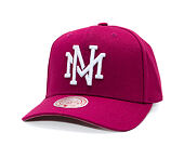 Kappe Mitchell & Ness  - Branded Purple Blaze - Pro Crown Snapback - Purple
