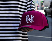 Kappe Mitchell & Ness  - Branded Purple Blaze - Pro Crown Snapback - Purple