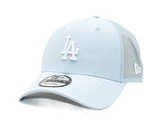 Kappe New Era - MLB Midi Homefield 9FORTY Trucker - LA Dodgers - Sky Blue / White