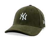 Kappe New Era - MLB Soft Cord 9FORTY - NY Yankees - New Olive
