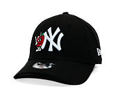 Kinder Kappe New Era - MLB Icon 9FORTY - NY Yankees - Black / White