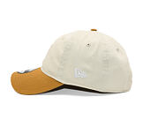 Kappe New Era - MLB Mini Logo Washed Contrast 9TWENTY - NY Mets - Cream / Dusted Ochre