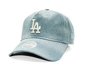 Damen Kappe New Era - MLB Denim 9TWENTY A-Frame - LA Dodgers - Pastel Blue