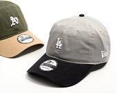 Kappe New Era - MLB Mini Logo Washed Contrast 9TWENTY - LA Dodgers - Grey / Navy