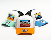 Kappe New Era - Branded Location Patch 9FORTY A-Frame Trucker - Orange