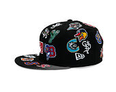 Kappe New Era - MiLB All Over Logo 59FIFTY - Black