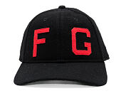 Kappe New Era - Fear Of God - 9FORTY Unstructured Felt Logo - Kansas City Monarchs - Black / Red