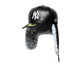 Kappe New Era - MLB Image Drop Faux Fur Dog Ear 59FIFTY - NY Yankees - Graphite