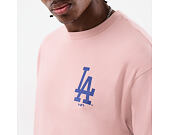 T-Shirt New Era - MLB Cap Graphic Oversized Tee - LA Dodgers - Pink Rouge
