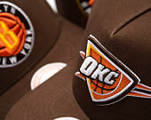 Kappe Mitchell & Ness - NBA - Chestnut Peak - Oklahoma City Thunder - Brown