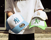 Kappe New Era - MLB Essential 9FORTY A-Frame Trucker - Oakland Athletics - Green / White