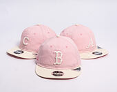 Kappe New Era - MLB Washed Tie Dye 9FIFTY Retro Crown - Boston Red Sox - Pink