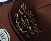 Kappe Brixton - Beekman C Np Mp Trucker Hat - Brown/Brown