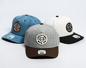Kappe Brixton - Crest C Mp Snapback - Heather Grey/Pinecone Brown