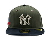 Kappe New Era - MLB Three Looms "American Herringbone" 59FIFTY - NY Yankees - Team Color
