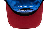 Kinder Kappe New Era - Team Core M-CROWN 9FORTY - Baseball Czechia - Navy / Red