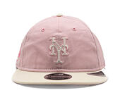 Kappe New Era - MLB Washed Tie Dye 9FIFTY Retro Crown - NY Mets - Pink