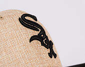 Kappe New Era - MLB "Summer Twine" 59FIFTY - Chicago White Sox - Team Color / Open Market Tan