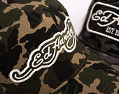 Kappe Ed Hardy - Embroidery Applique Cord 5 Panel Trucker Cap